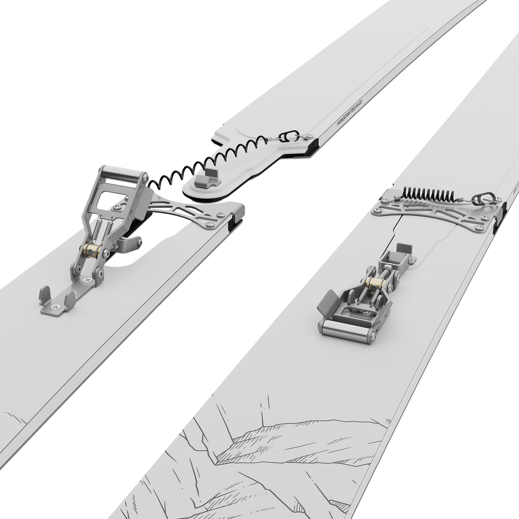 Split Skis Winter Warrior