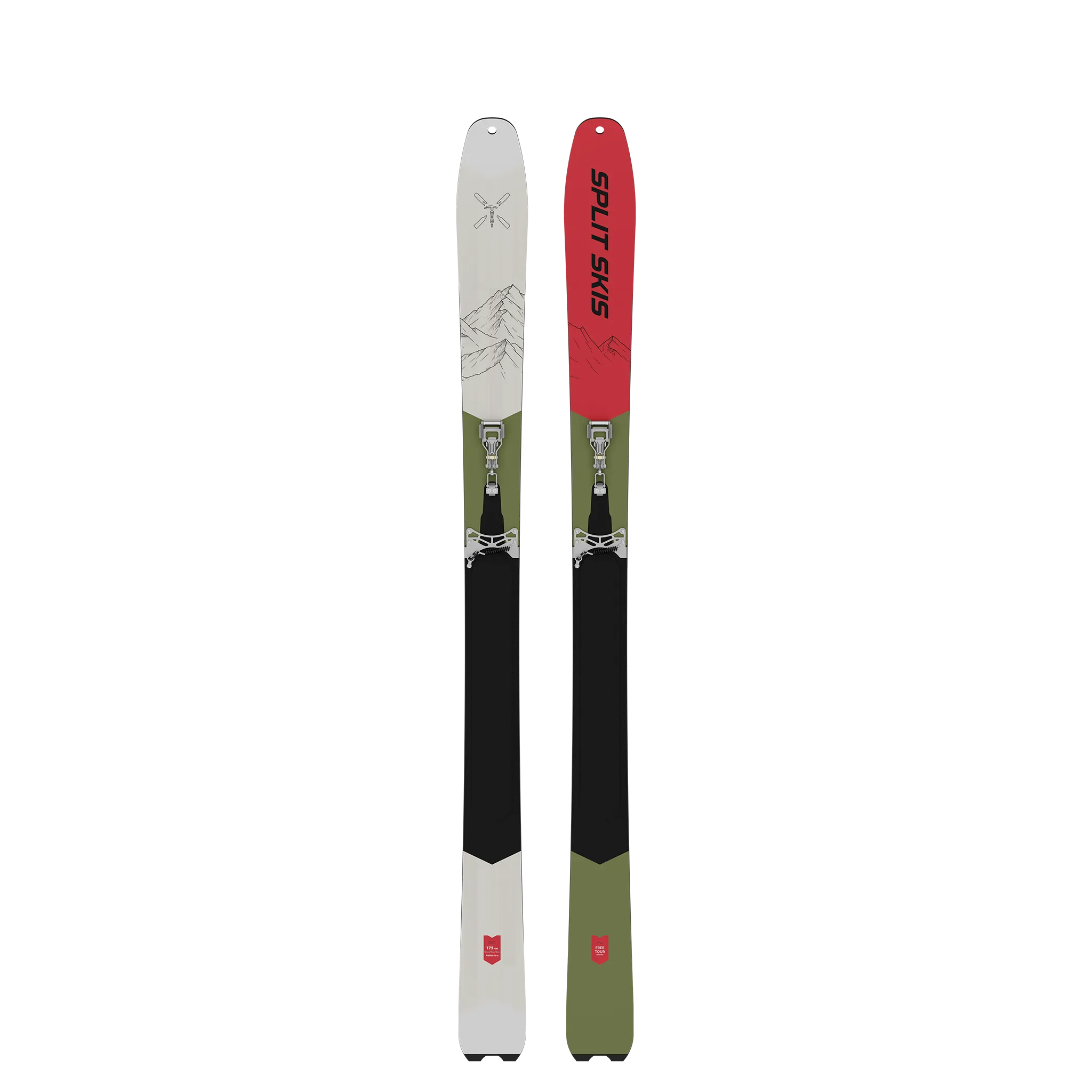 Split Skis Free Tour
