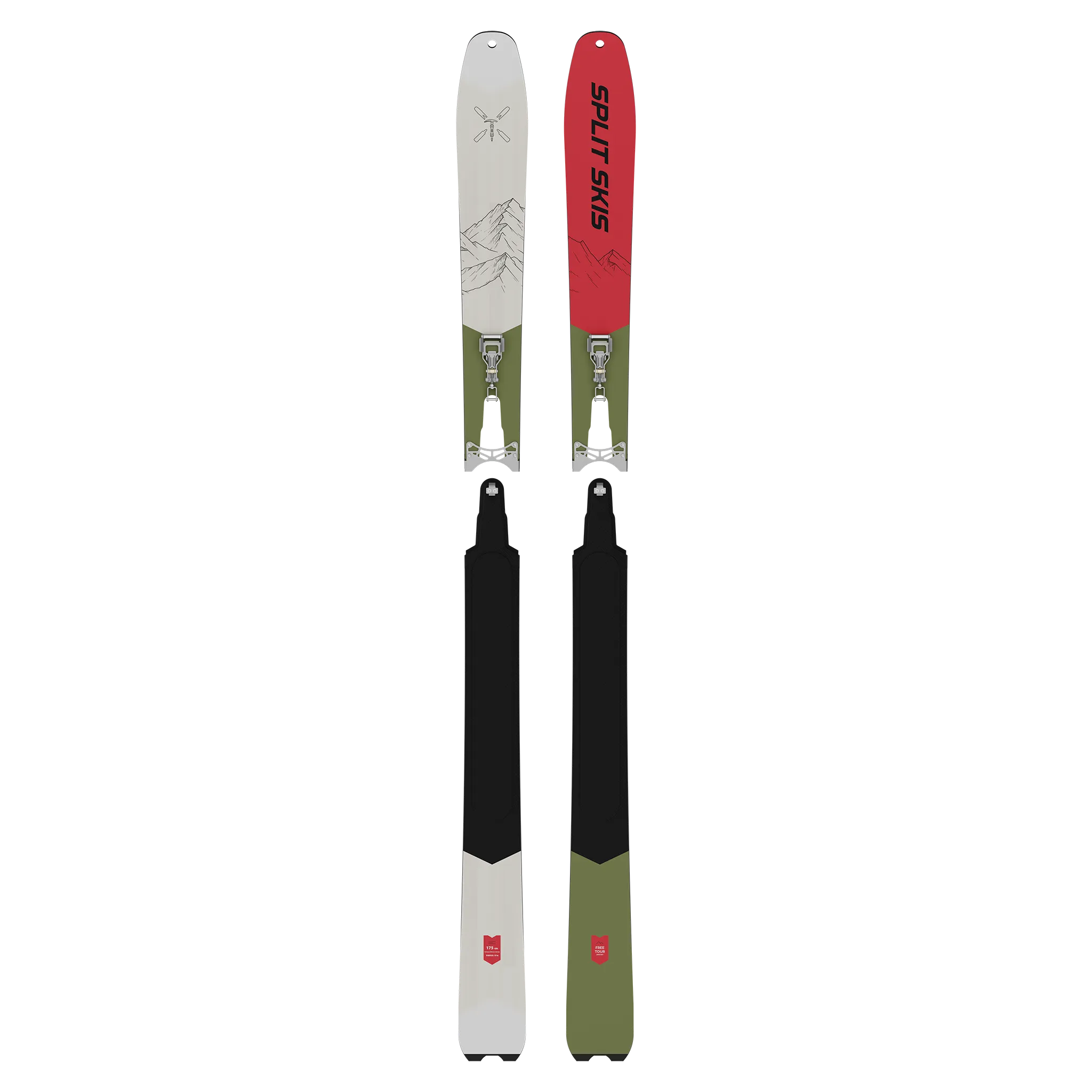 Split Skis Free Tour