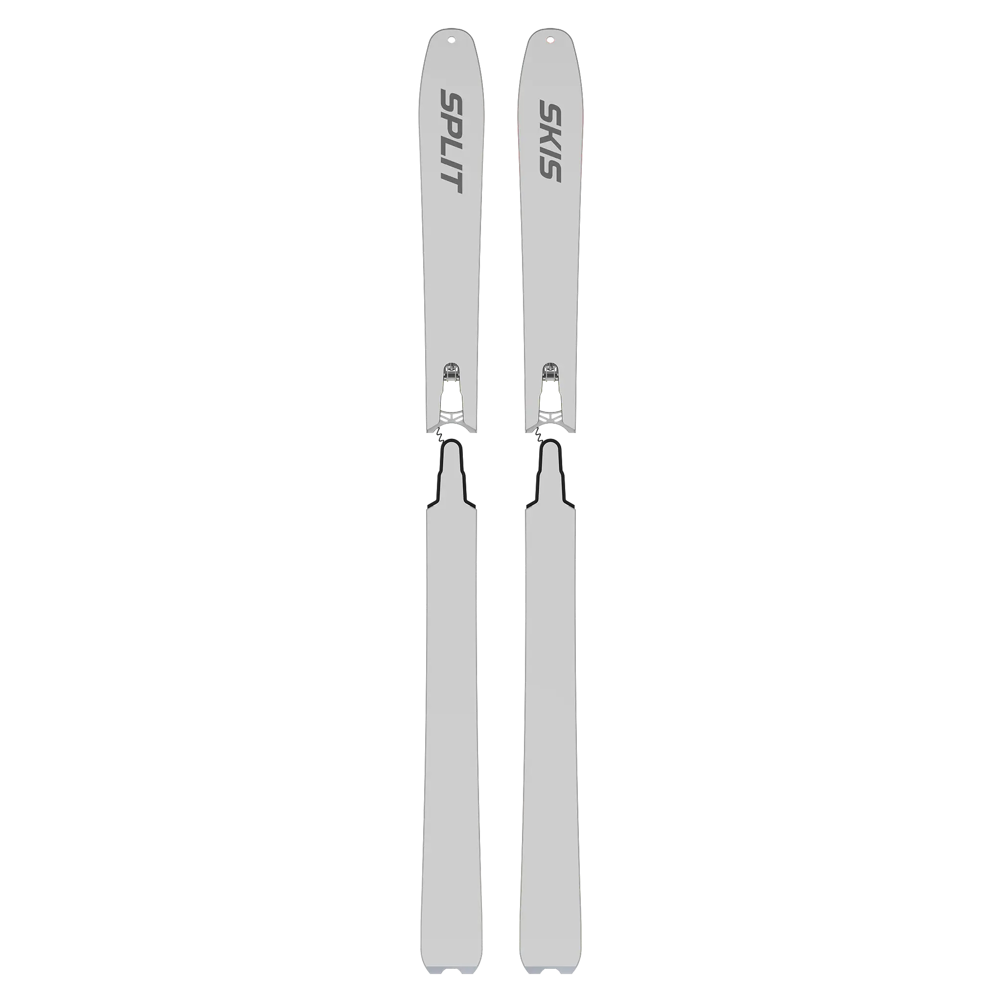 Split Skis Winter Warrior