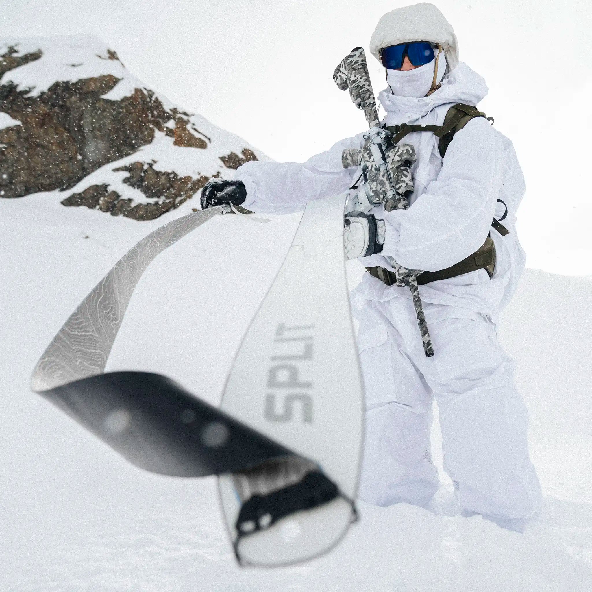 Split Skis Winter Warrior