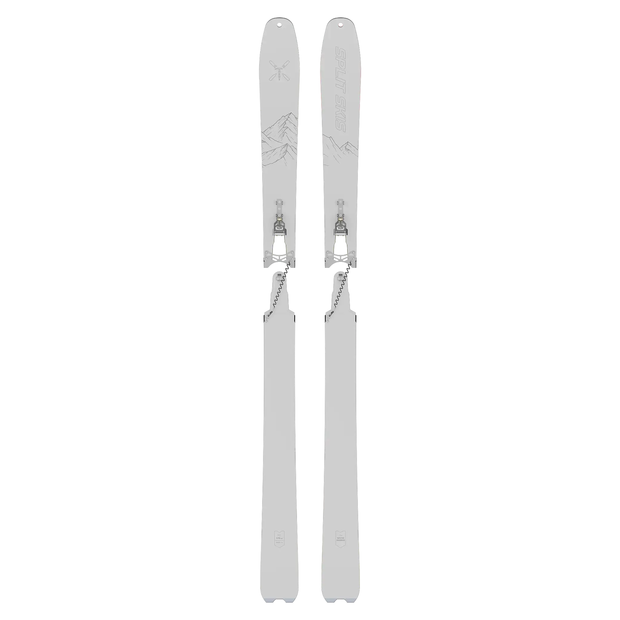 Split Skis Winter Warrior